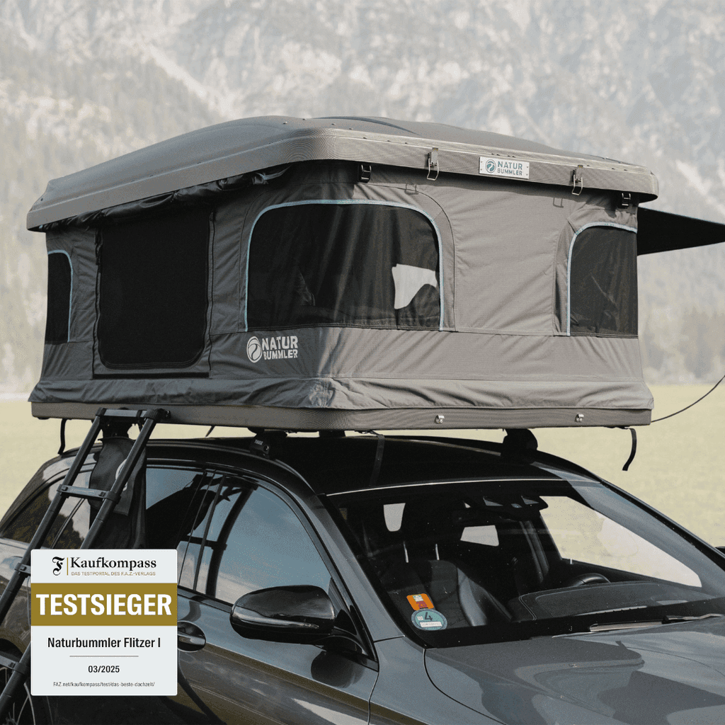 Naturbummler Flitzer I Review: Cosy Hard-Shell Roof Tent