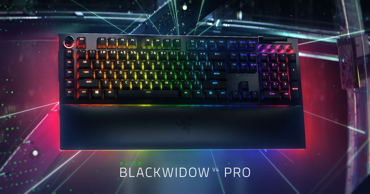Razer BlackWidow V4 Pro - Mechanical Keyboard product image