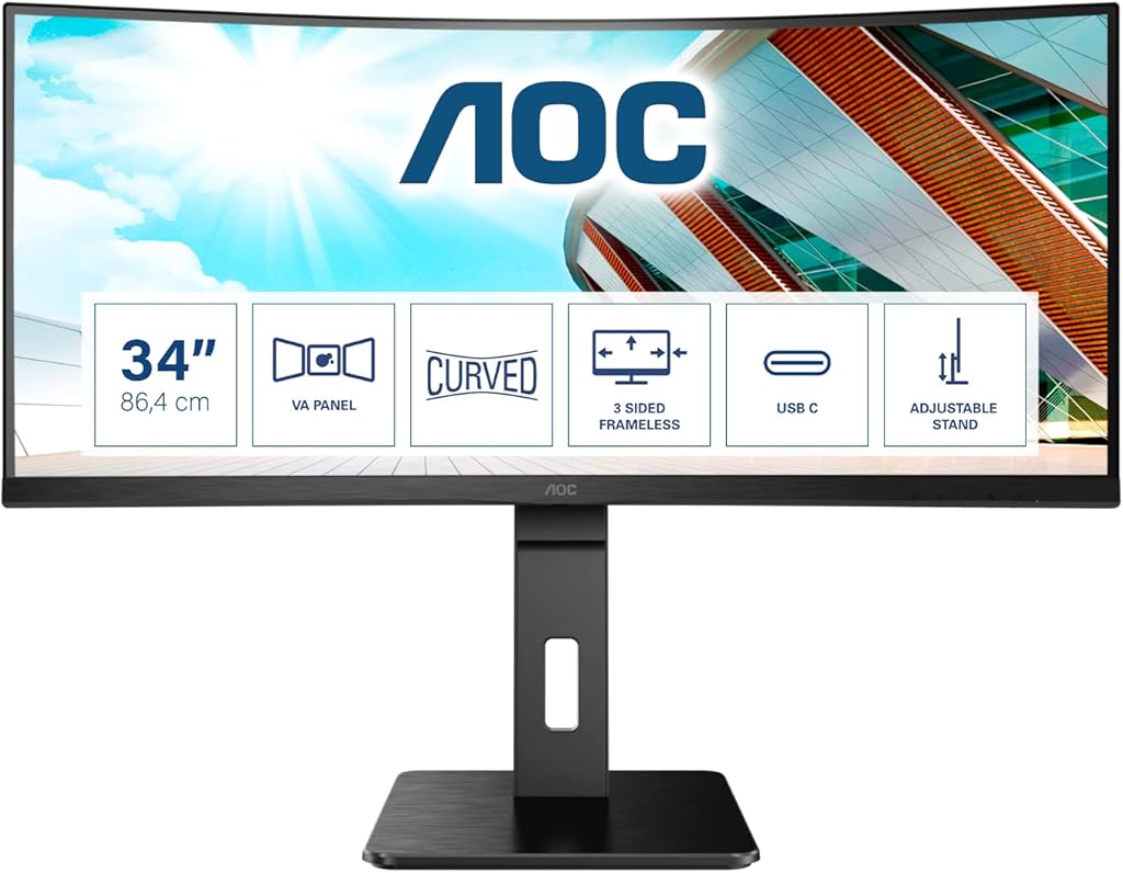 AOC CU34P2C Review: 34-Inch Curved QHD Monitor