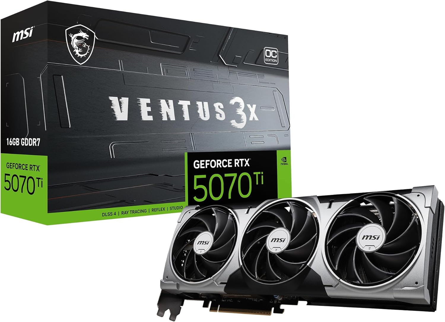 MSI GeForce RTX 5070 Ti Ventus 3X OC Review: Exceptional QHD Performance with DLSS 4