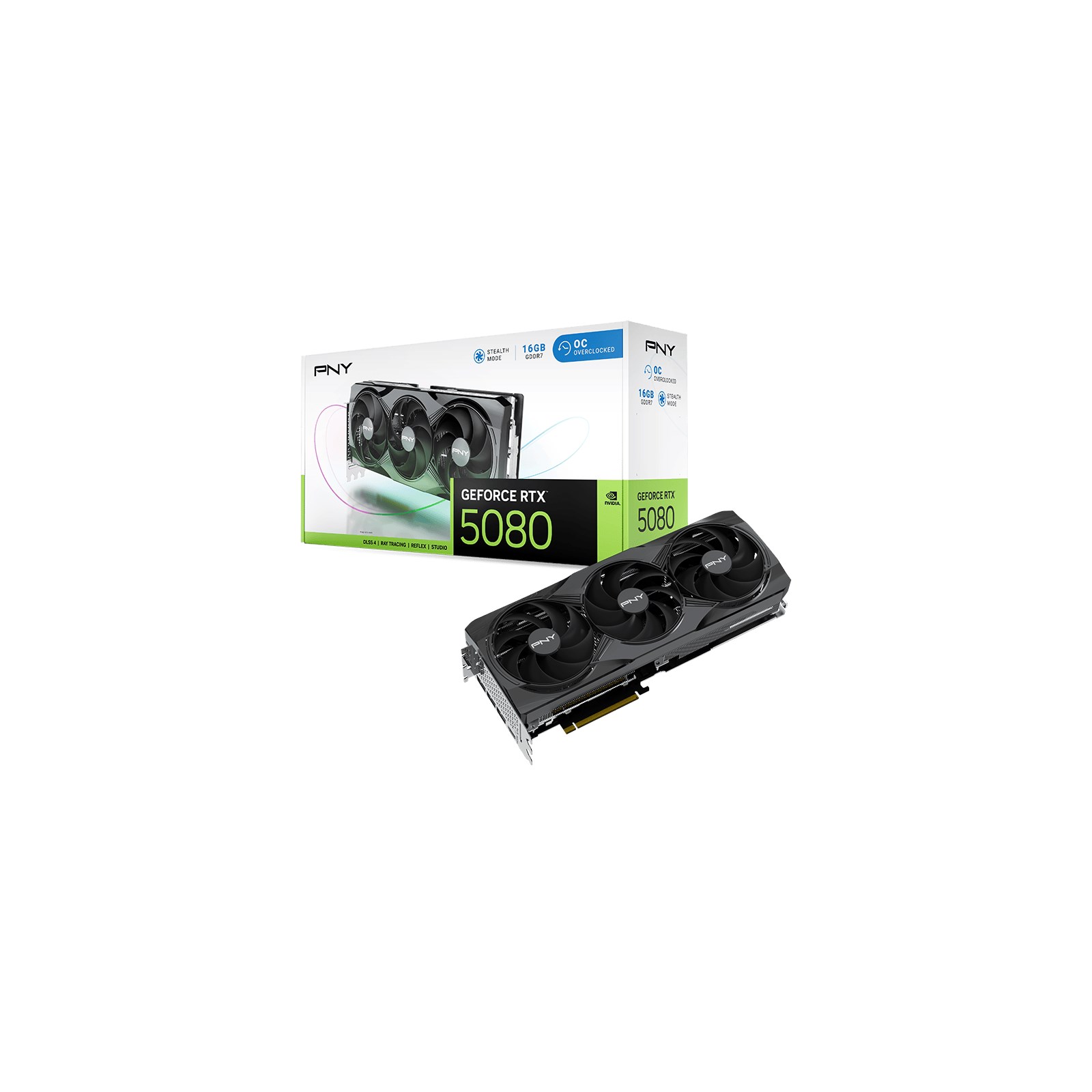 PNY GeForce RTX 5080 16GB OC Triple Fan
